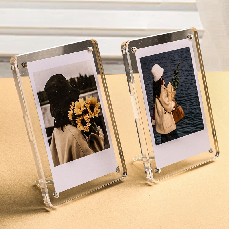  Acrylic transparent Polaroid camera
