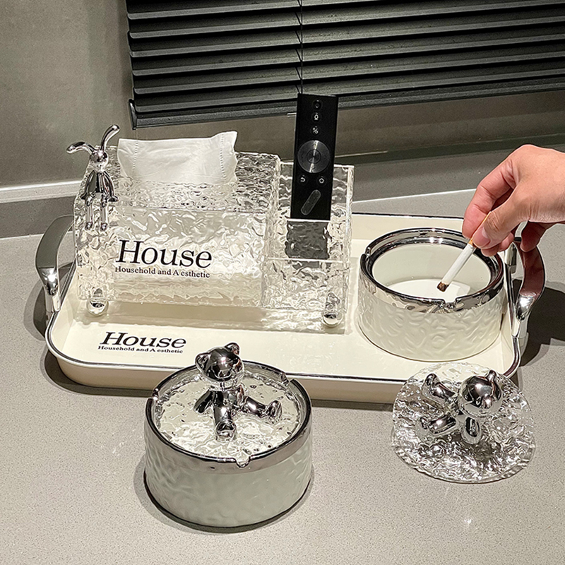 Multifunctional acrylic tissue box