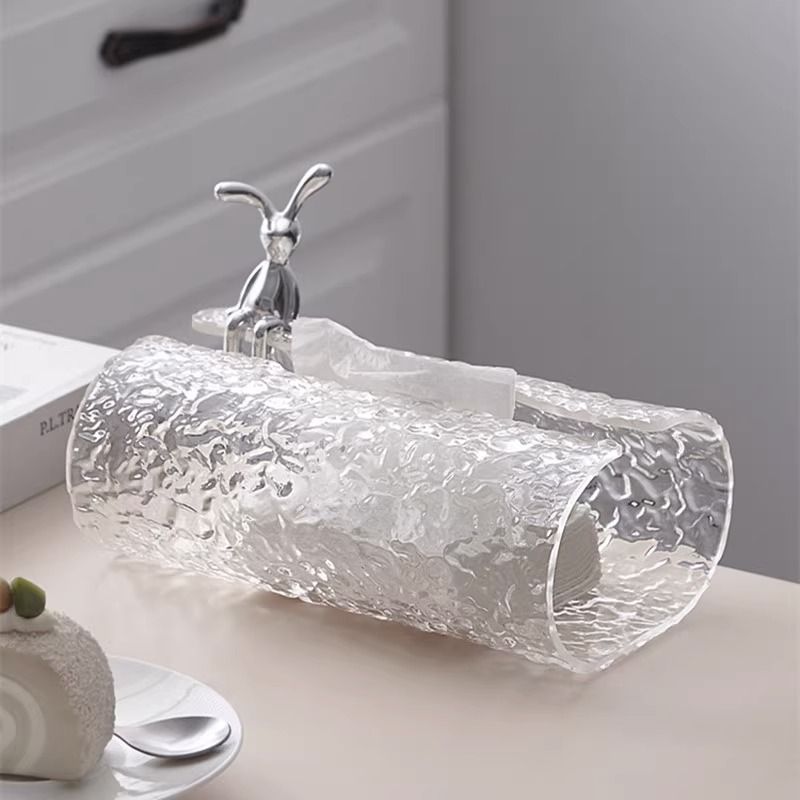 Creative transparent INS acrylic tissue box