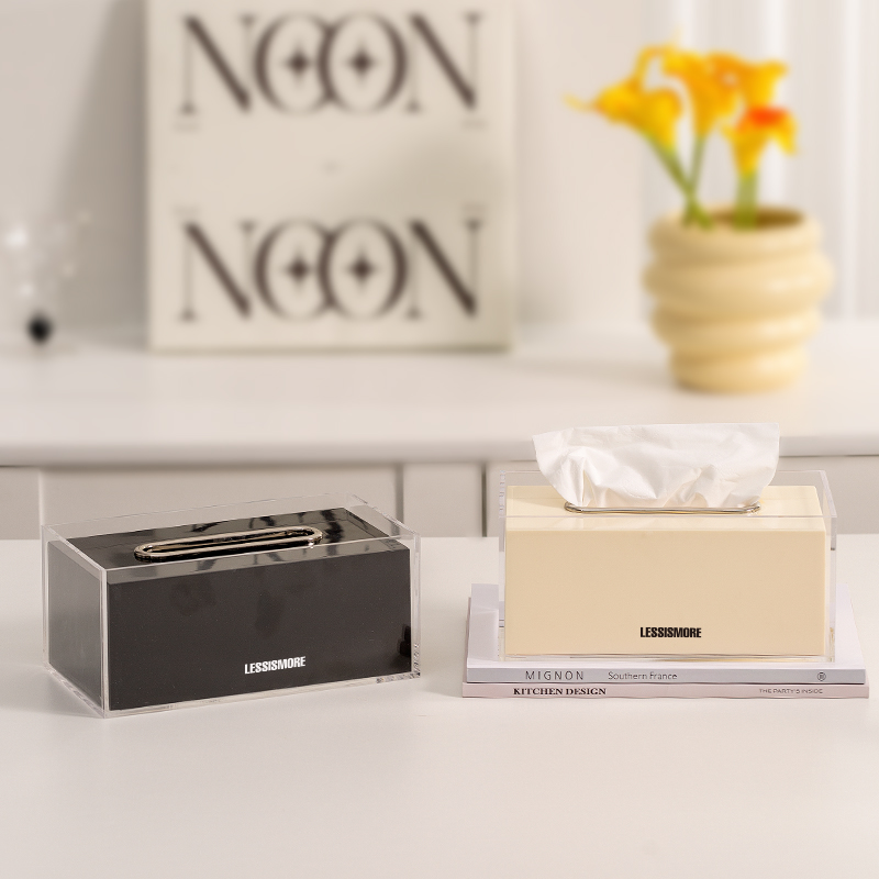 Epeiushome Acrylic Tissue Box