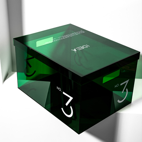 Ins-style acrylic storage box