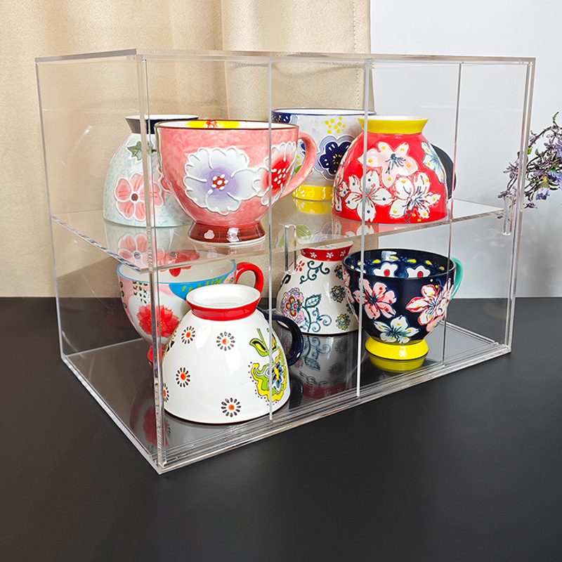 Acrylic Cup Display Cabinet